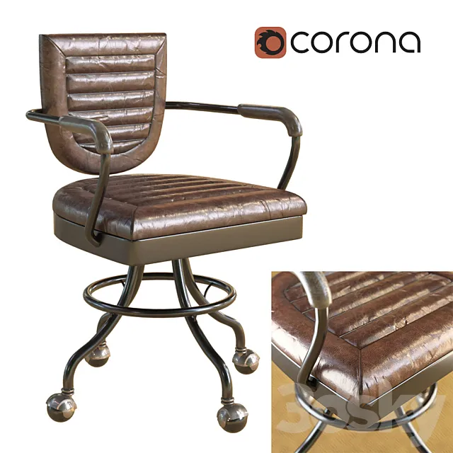 Vintage armchair Vintage chair 3DModel