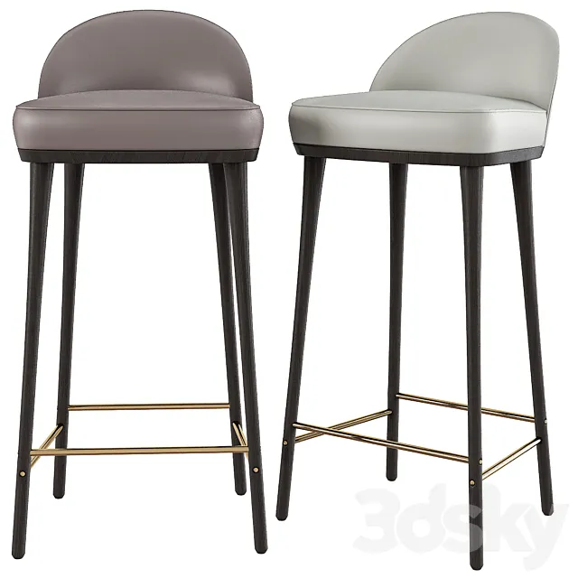 Vintage bar chair 3DModel Vintage bar chair 3DModel