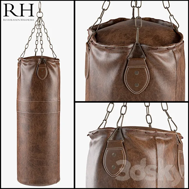 Vintage boxing pear decor Restoration Hardware 3DModel