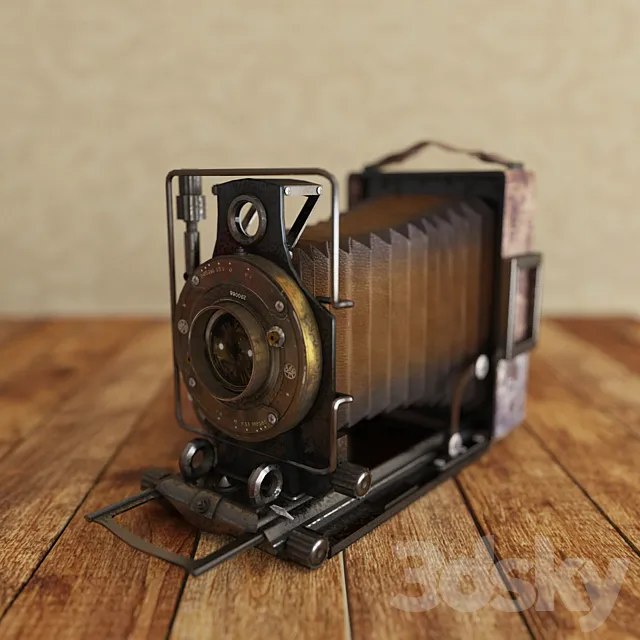 Vintage camera 3D Model Vintage camera 3D Model