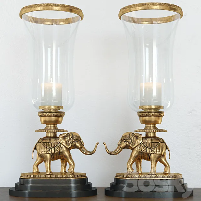 vintage.elephant.lamp 3DModel vintage.elephant.lamp 3DModel