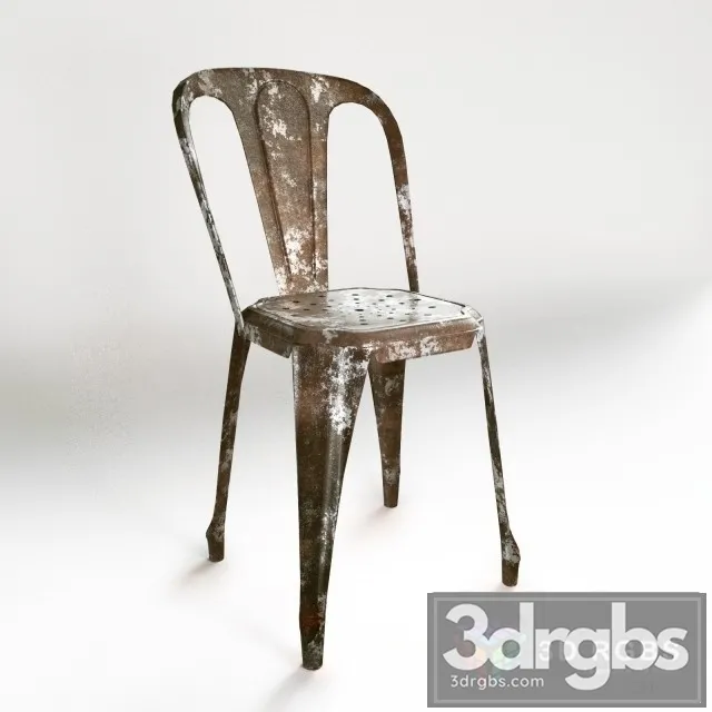 Vintage Iron Chair 3D Model Download Vintage Iron Chair 3D Model Download