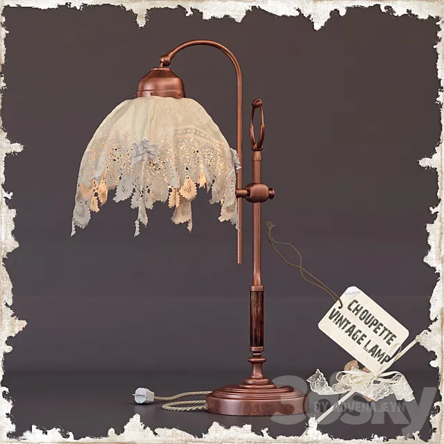 VINTAGE LAMP 3DModel VINTAGE LAMP 3DModel