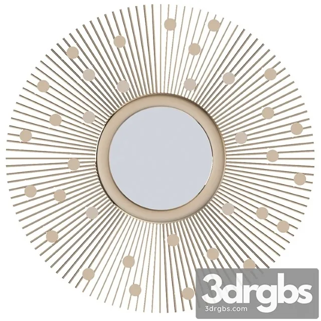 Vintage mirror soleil 3D Model Download
