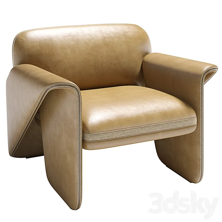 Vintage Swiss De Sede DS 125 3D Model Free Download