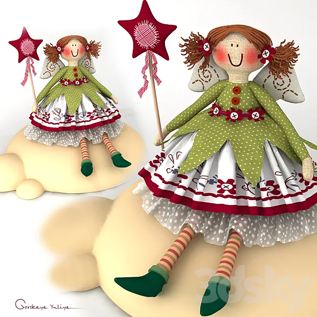 Vinyl doll 3DModel Vinyl doll 3DModel