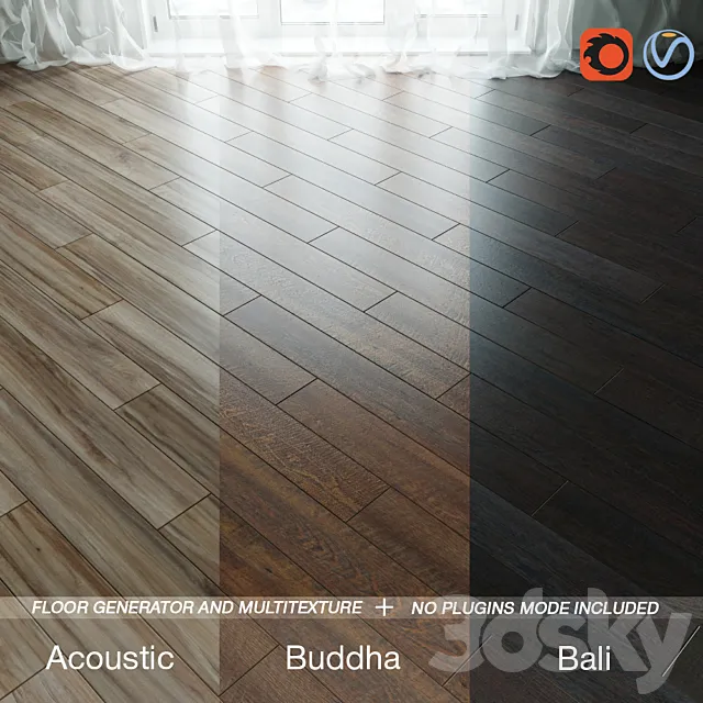 Vinyl Flooring Part 1 3D Model