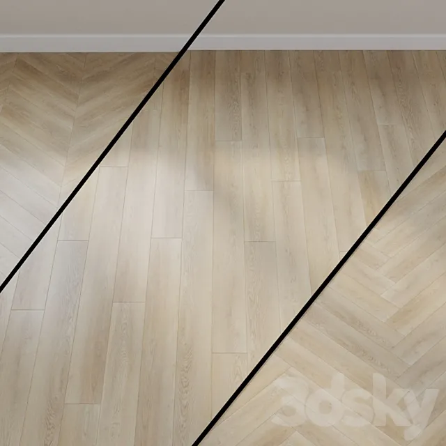 Vinyl flooring Wineo 600 wood XL (5G) MilanoLoft RLC190W6 3D Model