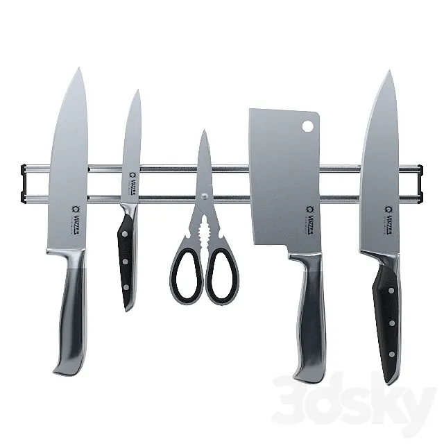 VINZER knife set 3DModel