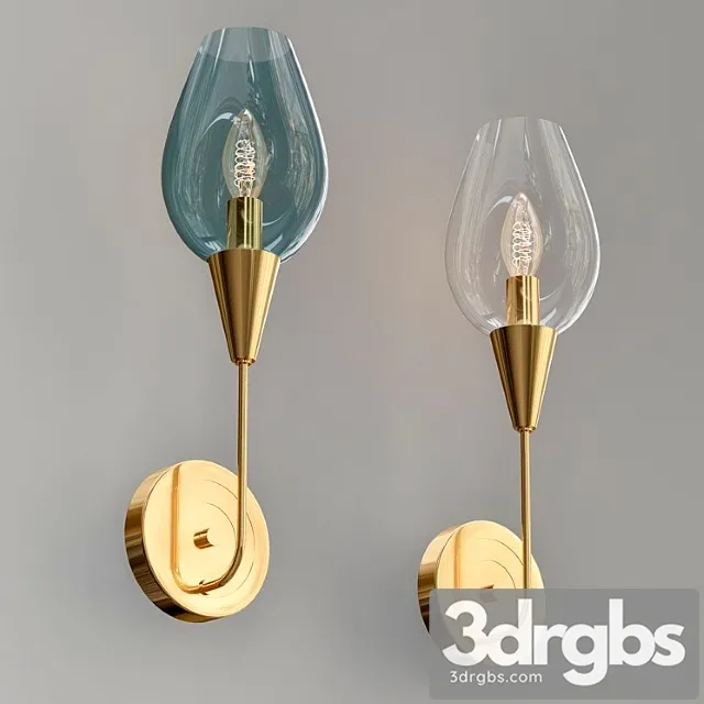 Viola Wall Lamp 3D Model Download