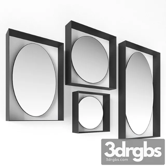 VIP Mirror By Adriani E Rossi Edizioni Mirror 3D Model Download