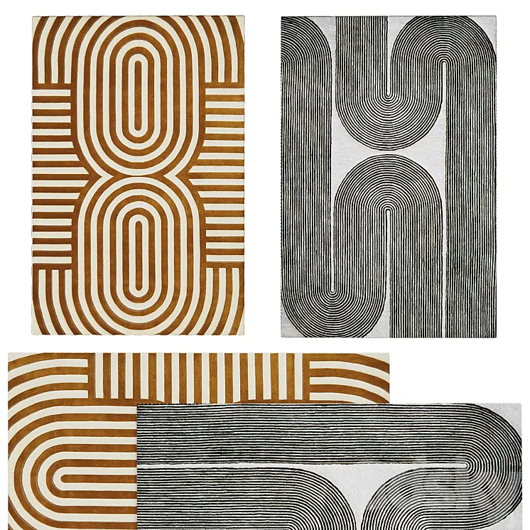 Viper and Walter Rug 3D Model Free Download