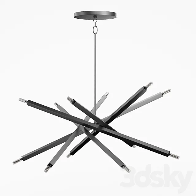 Viper chandelier 3D Model