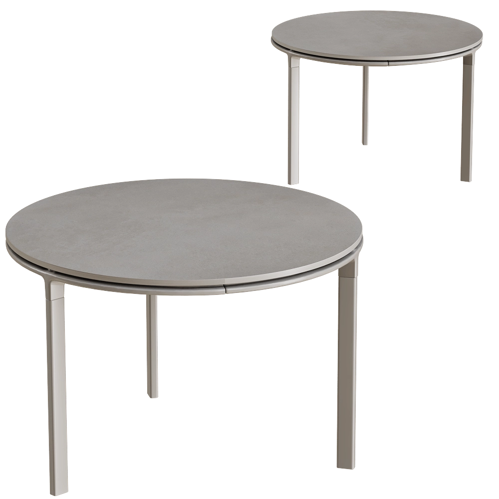 Vipp – Coffee table Open-Air Ø60 3D Model Vipp – Coffee table Open-Air Ø60 3D Model