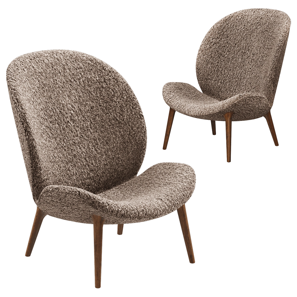 Vipp – Lounge chair Lodge 3D Model Vipp – Lounge chair Lodge 3D Model