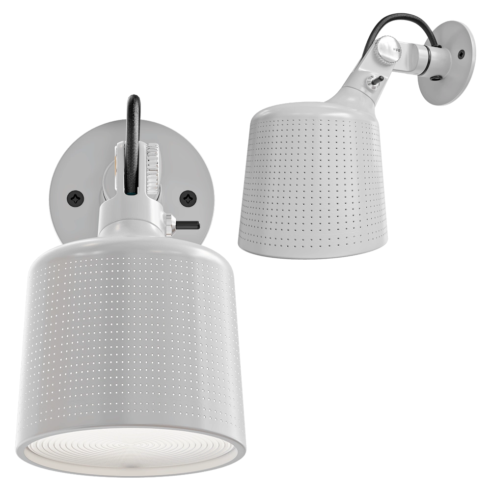 Vipp – Wall lamp Wall spot 3D Model Vipp – Wall lamp Wall spot 3D Model
