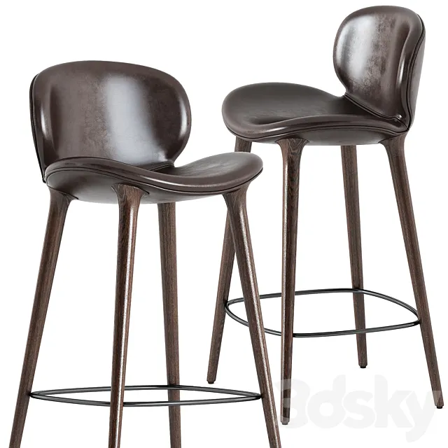 Vipp465 Lodge Counter chair by vipp 3D Model