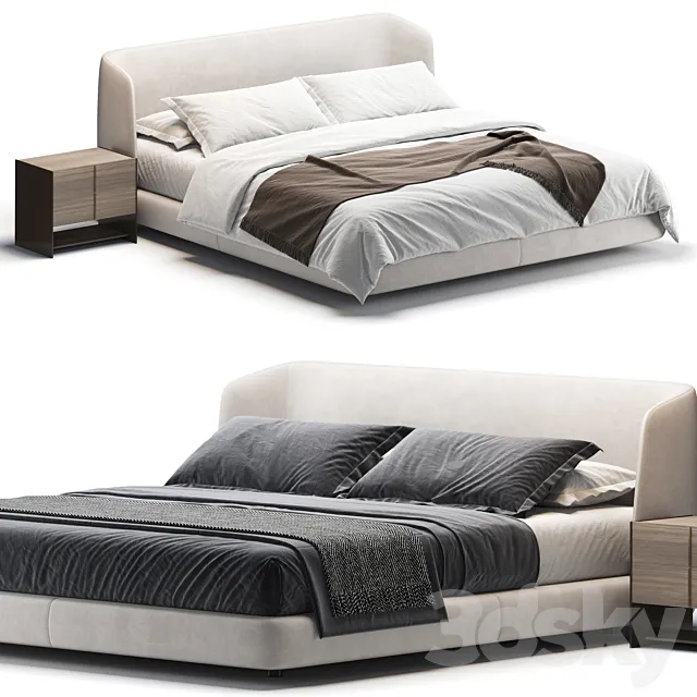 Virgin Bed 3D Model Virgin Bed 3D Model