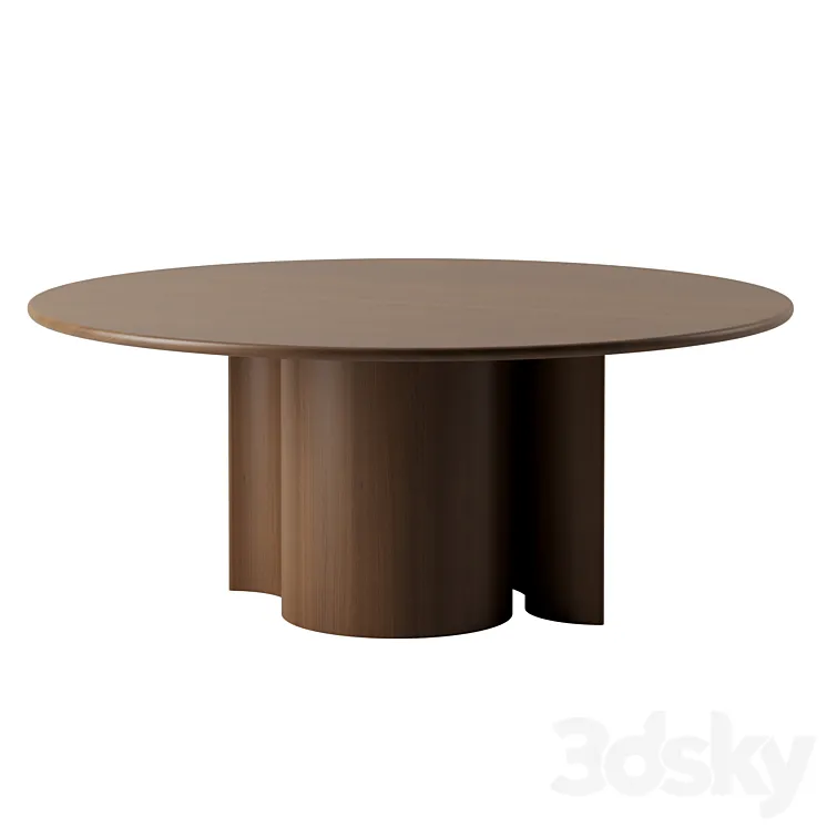 Virginia dining table by Serax 3D Model Free Download