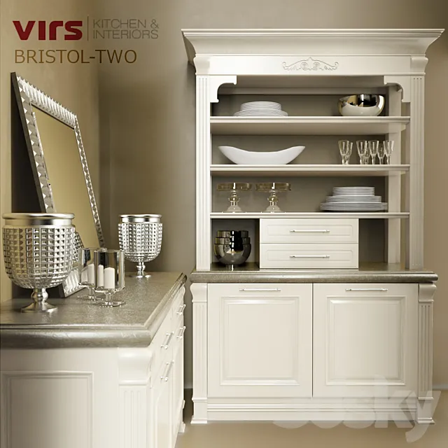 Virs Bristol Two Komod Bufet 3DModel