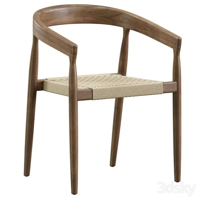 Visby chair 3D Model