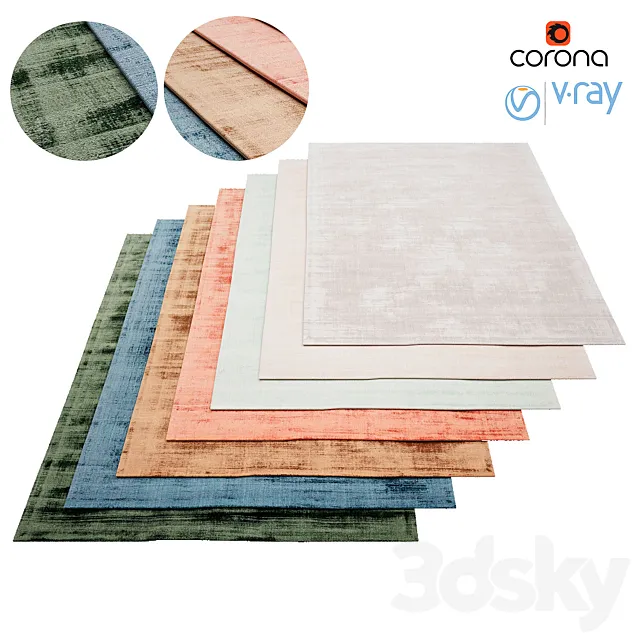 Viscose Rug Nova 3D Model