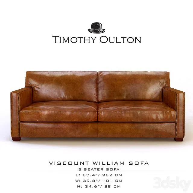 Viscount William Sofa Sofa 3-seater 3D Model Viscount William Sofa Sofa 3-seater 3D Model