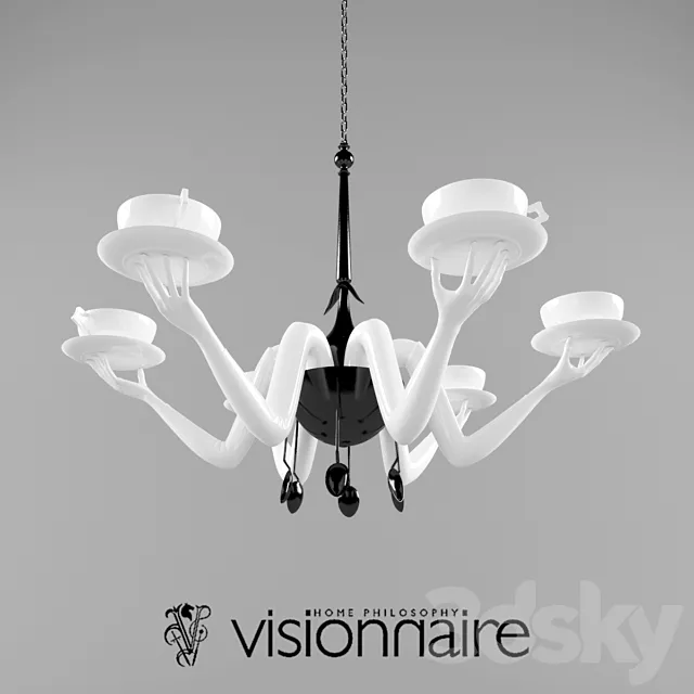 Visionnaire _ Opera Gloves 3D Model Visionnaire _ Opera Gloves 3D Model