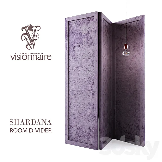 VISIONNAIRE _ Shardana room divider 3DModel VISIONNAIRE _ Shardana room divider 3DModel