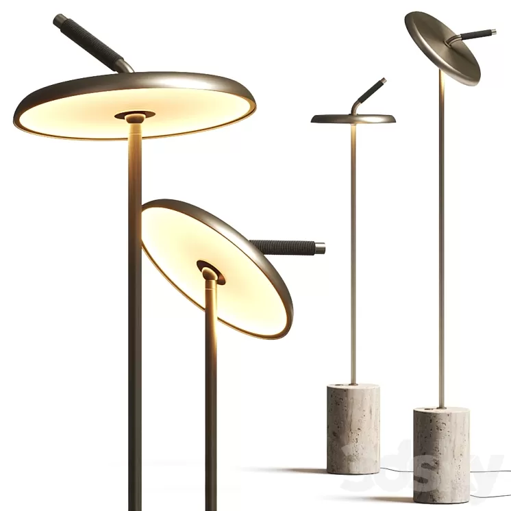 Visionnaire Apple Floor Lamps 3D Model