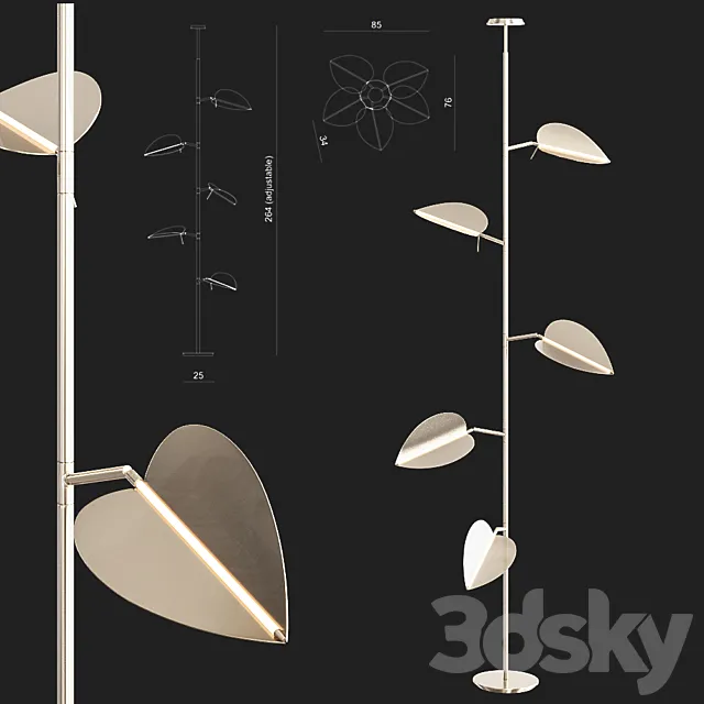 Visionnaire ARACEA | Hanging lamp 3D Model Visionnaire ARACEA | Hanging lamp 3D Model
