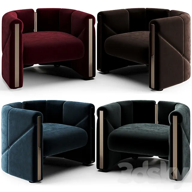 Visionnaire Armchair Petra 3DModel