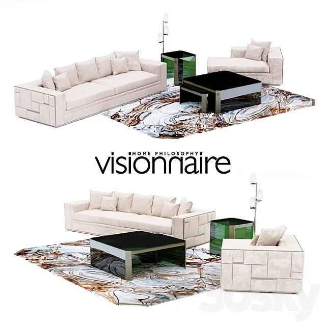 Visionnaire Babylon Collection 3DModel Visionnaire Babylon Collection 3DModel