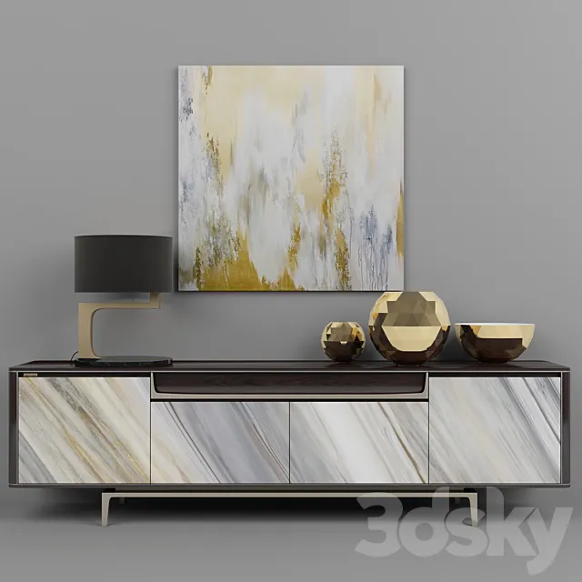 Visionnaire barney 3DModel Visionnaire barney 3DModel