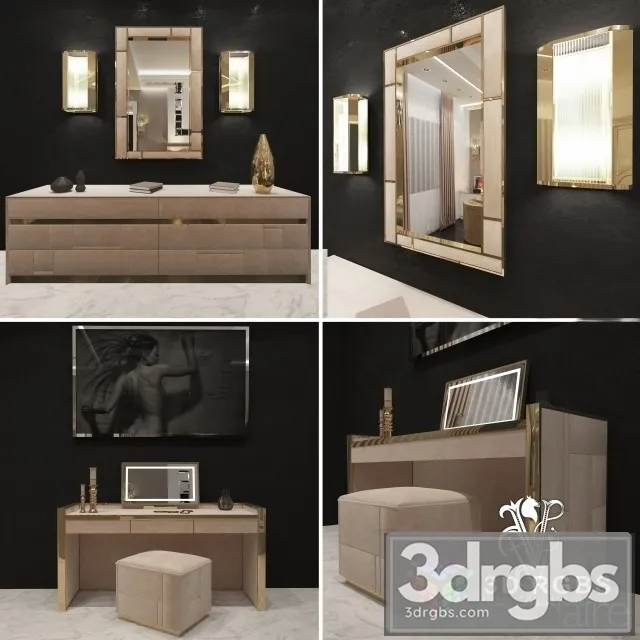 Visionnaire Barrymore Collection 3D Model Download