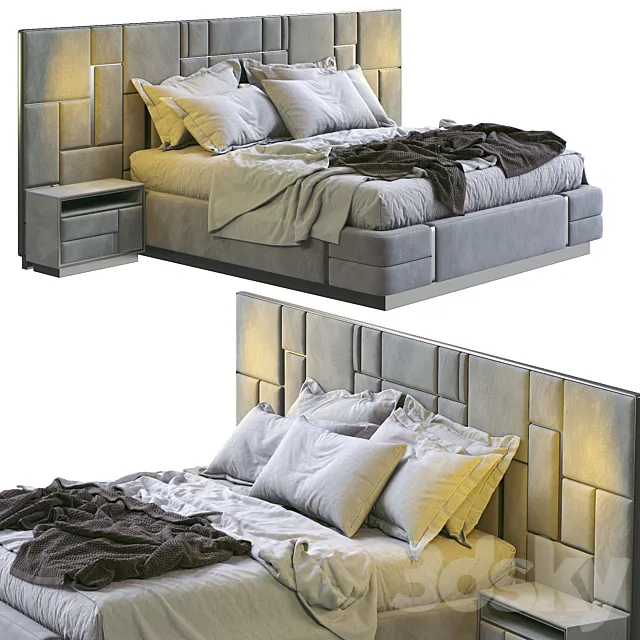 Visionnaire Bed Beloved 3D Model