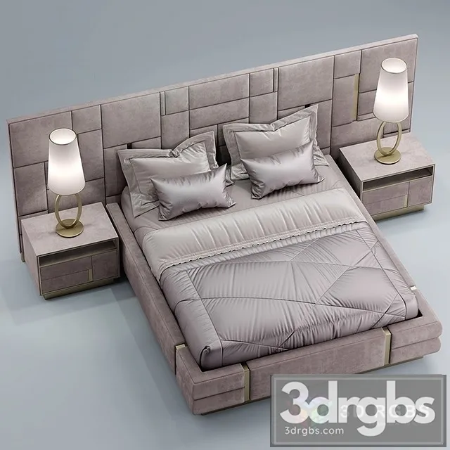 Visionnaire Beloved Bed 3D Model Download