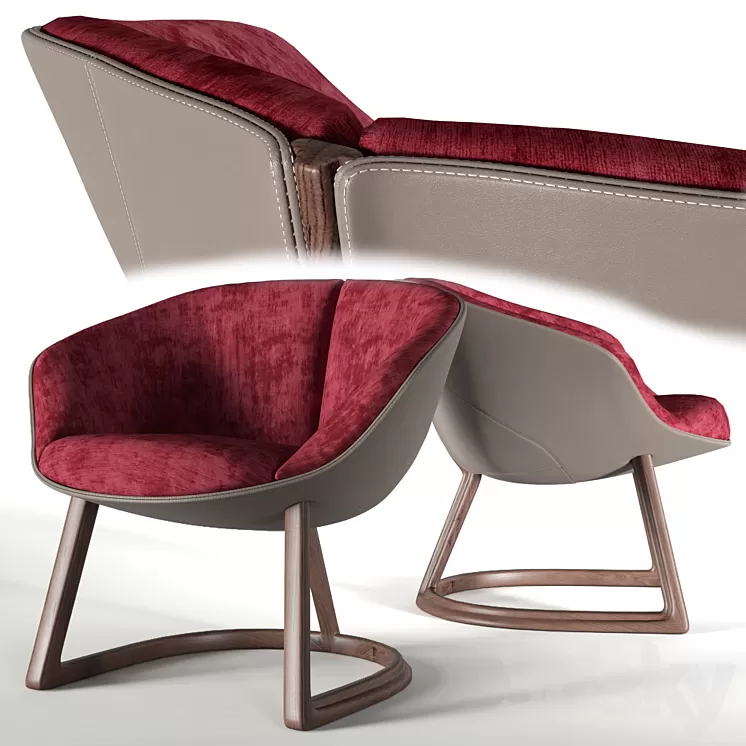 Visionnaire camden armchair 3D Model