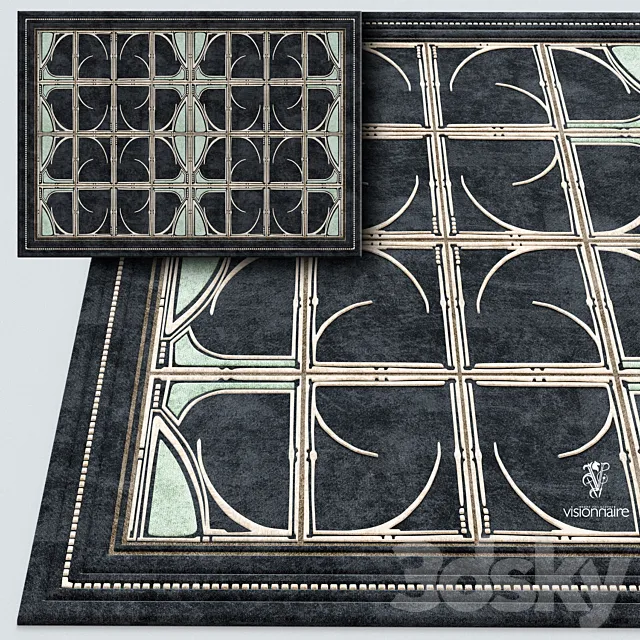 Visionnaire Carpets 3D Model Visionnaire Carpets 3D Model