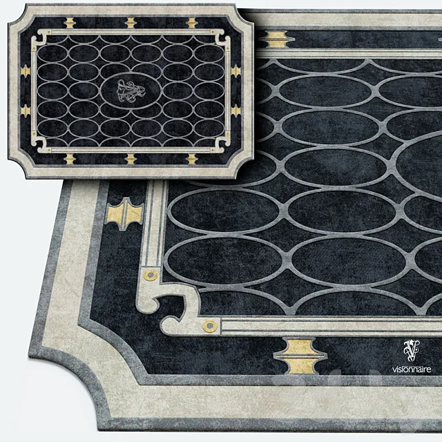 Visionnaire Carpets 3DModel Visionnaire Carpets 3DModel