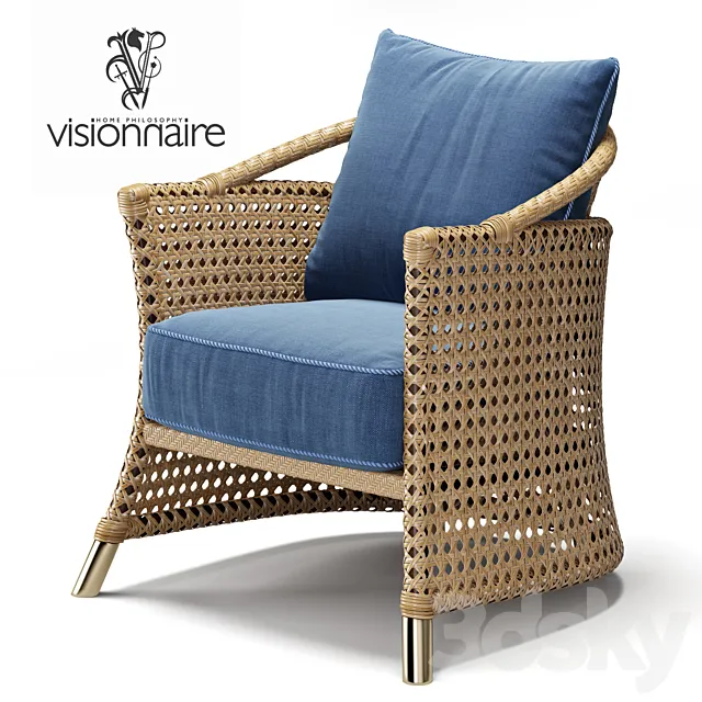 VISIONNAIRE Coney Island Chair 3D Model