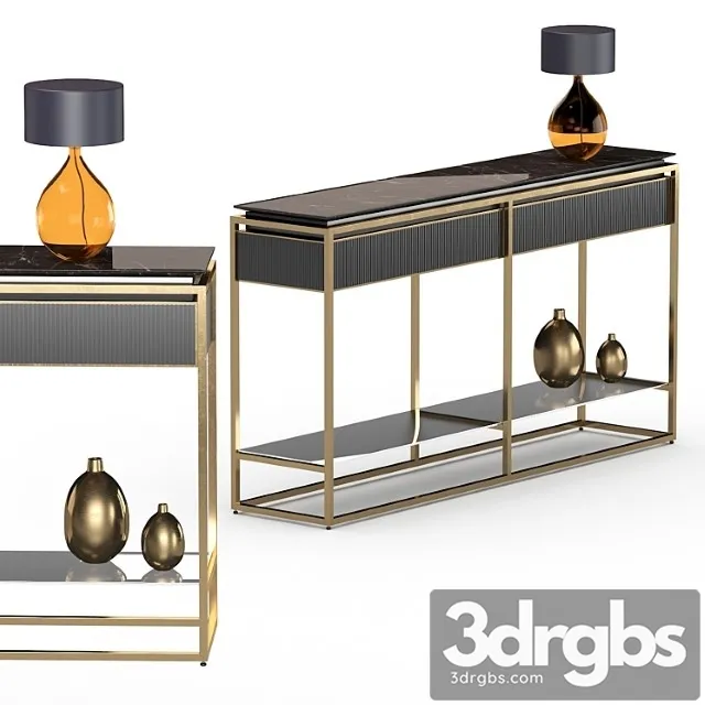 Visionnaire consoles banner 2 3D Model Download
