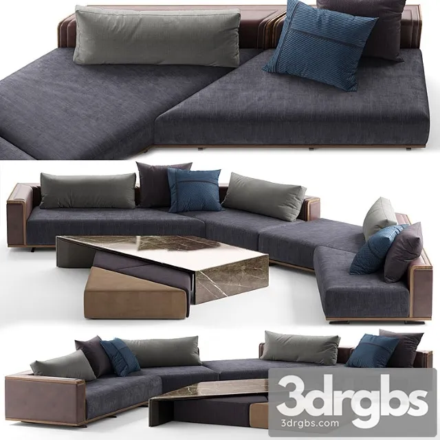 Visionnaire convention sofa 2 3D Model Download Visionnaire convention sofa 2 3D Model Download