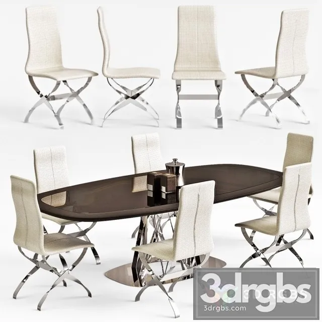 Visionnaire Dakar Spider Chair 3D Model Download