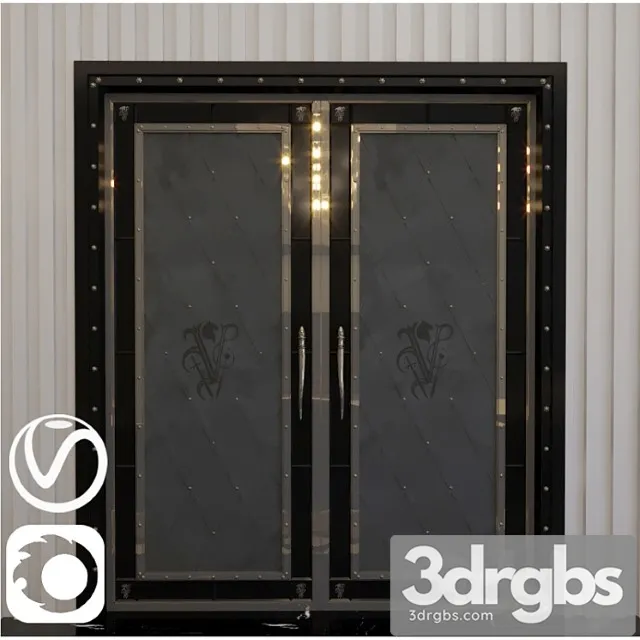 Visionnaire Door 1 3D Model Download