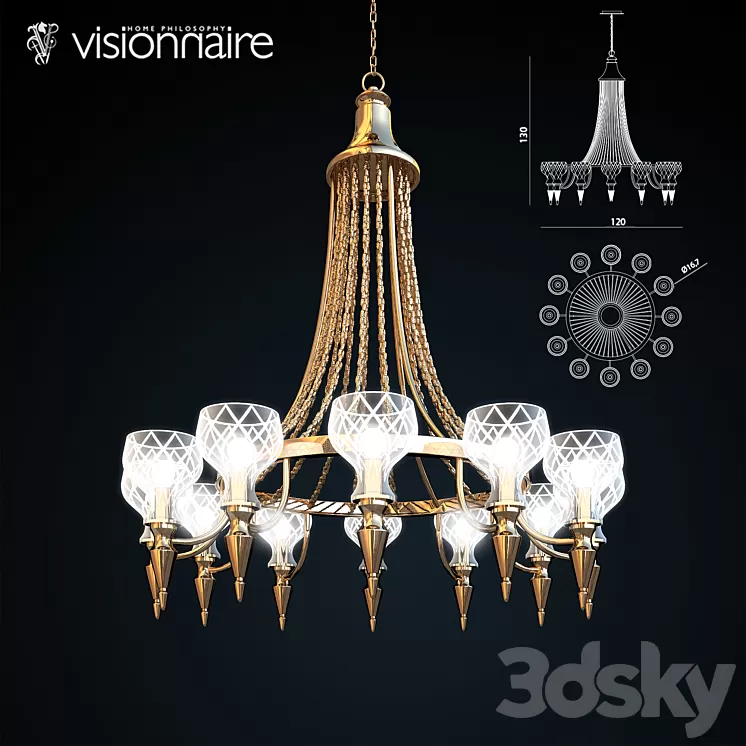 Visionnaire Eclipse 3D Model Visionnaire Eclipse 3D Model