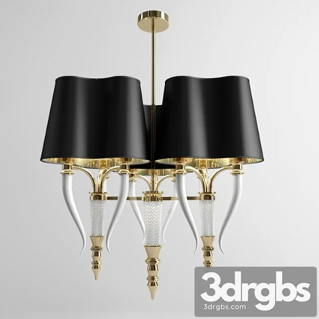 Visionnaire Esmeralda Chandelier 1 3D Model Download