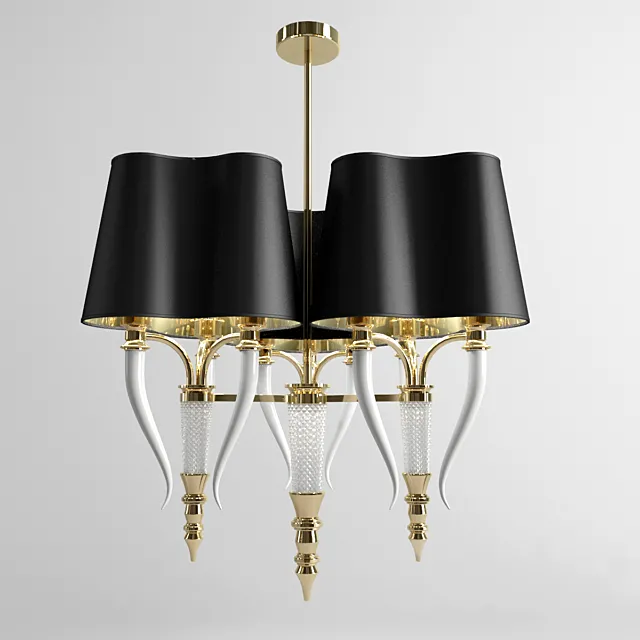 Visionnaire Esmeralda chandelier 3D Model