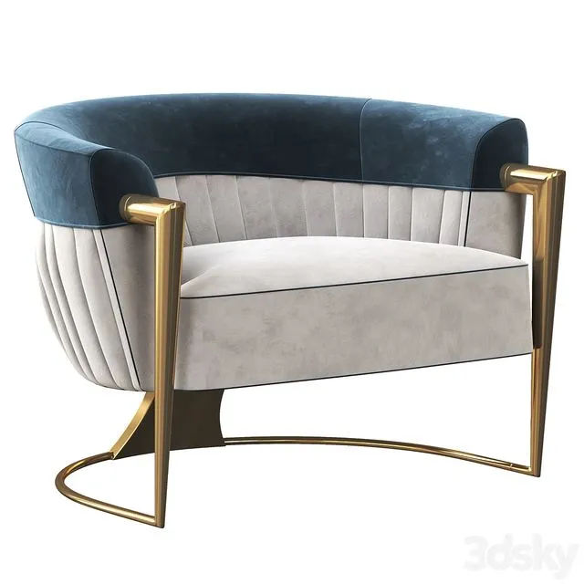 Visionnaire Grace armchair 3D Model Visionnaire Grace armchair 3D Model