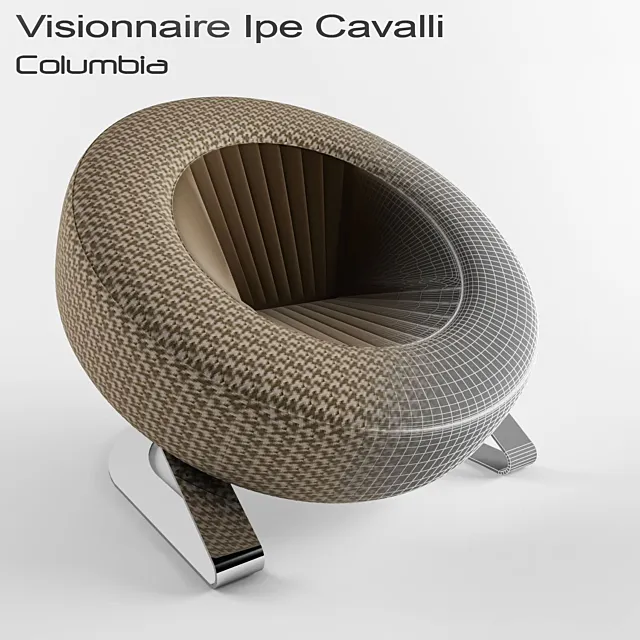 Visionnaire Ipe Cavalli _ Columbia 3D Model Visionnaire Ipe Cavalli _ Columbia 3D Model